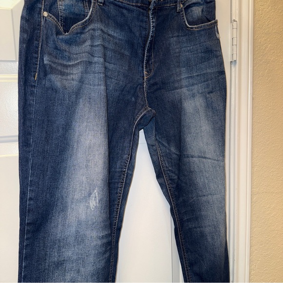 Vintage Nine West Dark Blue Relaxed Jeans - Picture 2 of 7